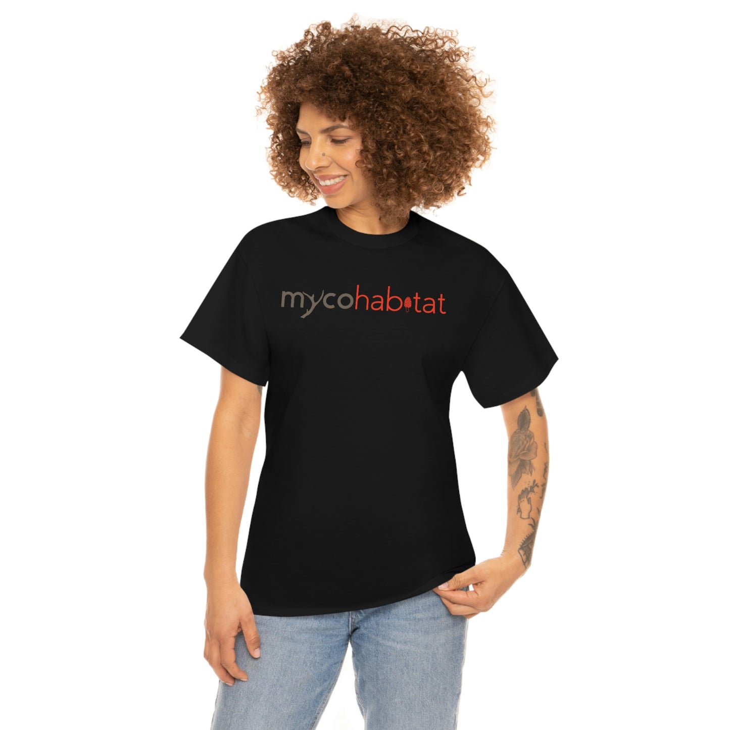 Mycohabitat Unisex Heavy Cotton T-shirt