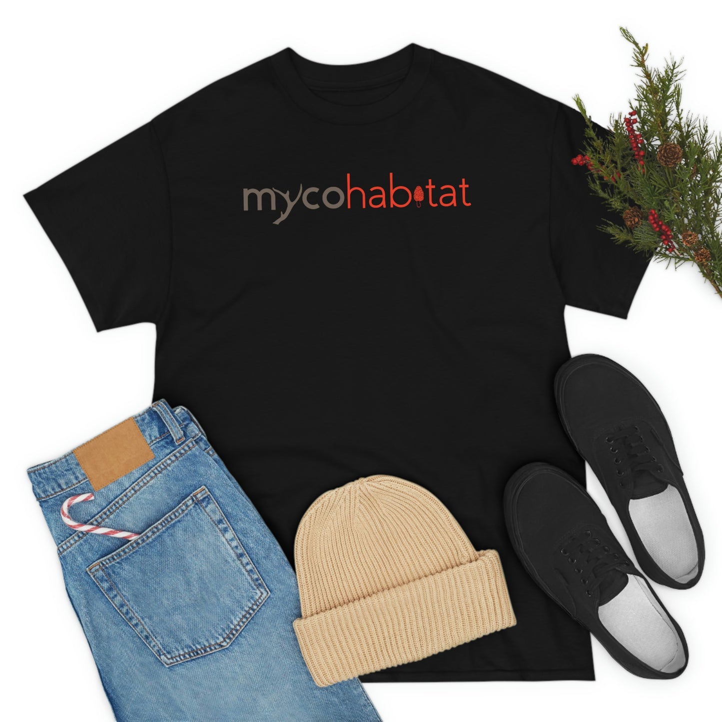 Mycohabitat Unisex Heavy Cotton T-shirt